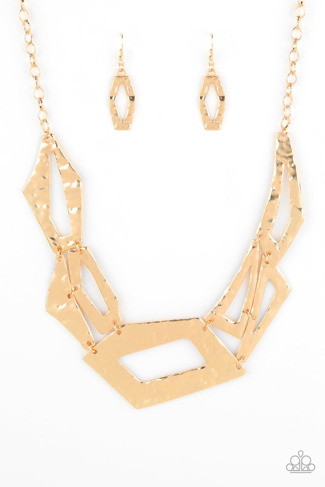 Gold Geometric Necklace