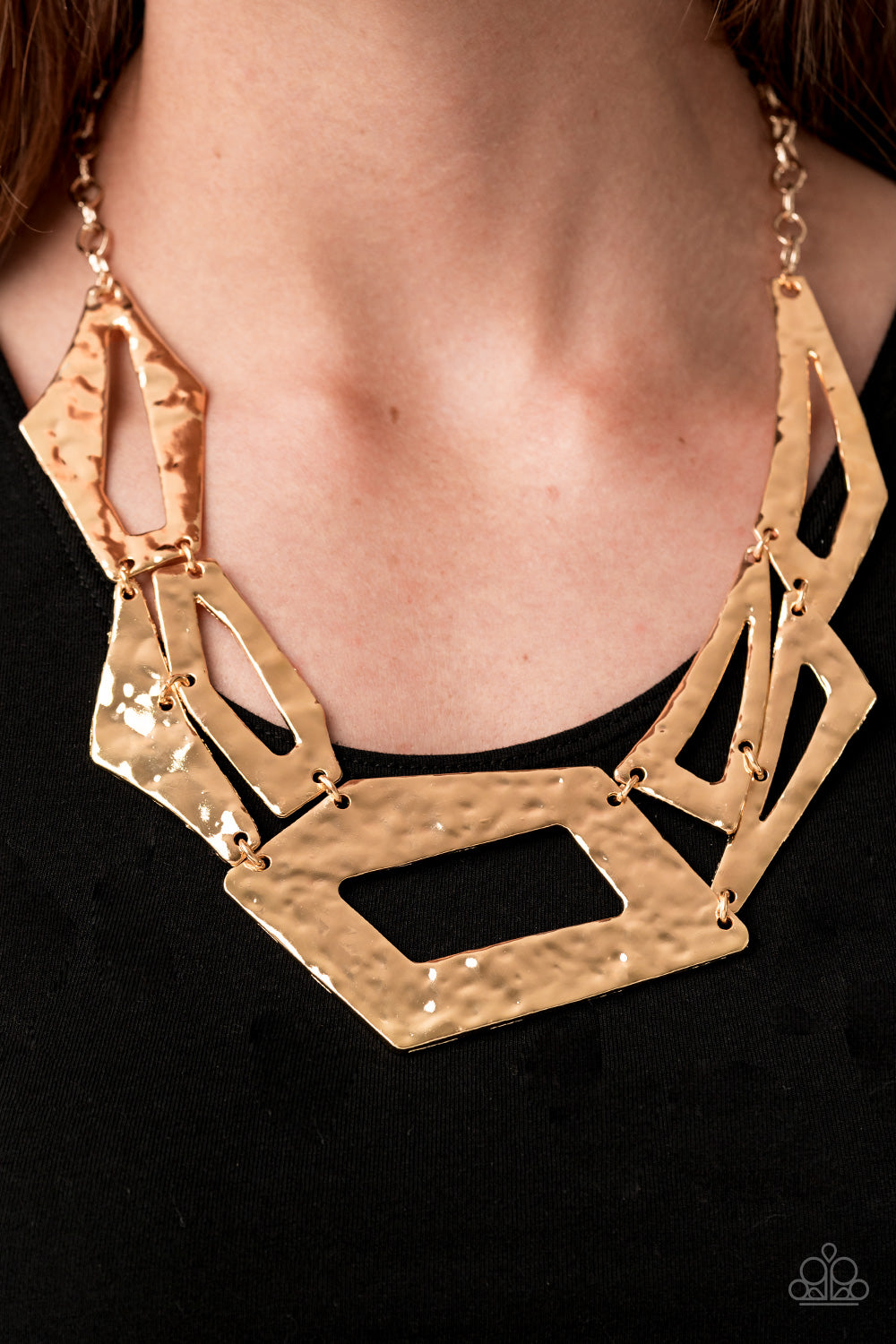 Gold Geometric Necklace