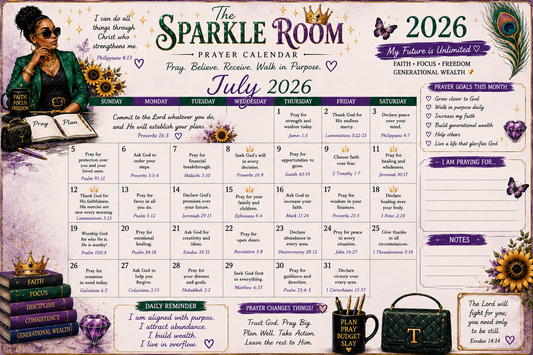 Custom Prayer Calendar