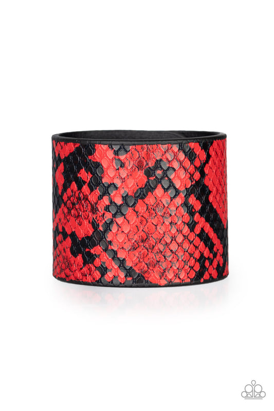 Red Snake Skin