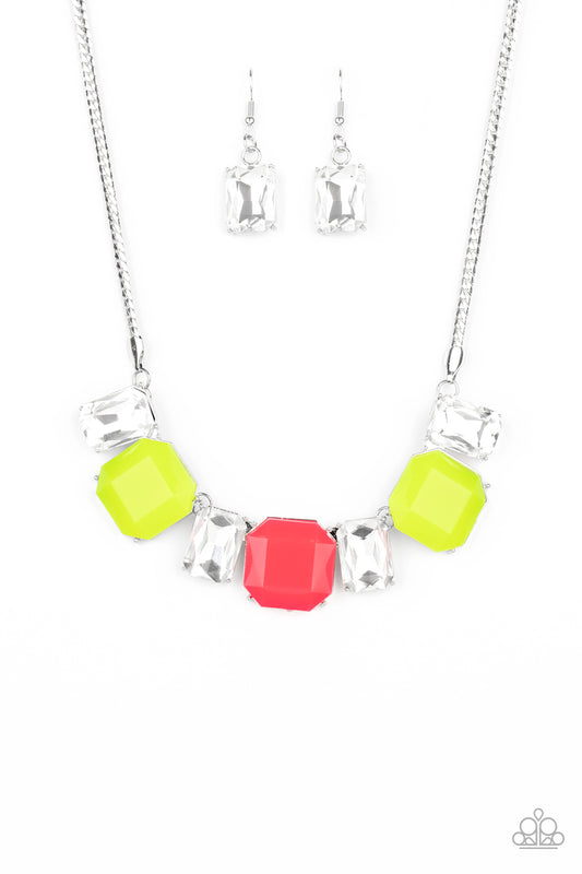 Lime and Pink Peacock